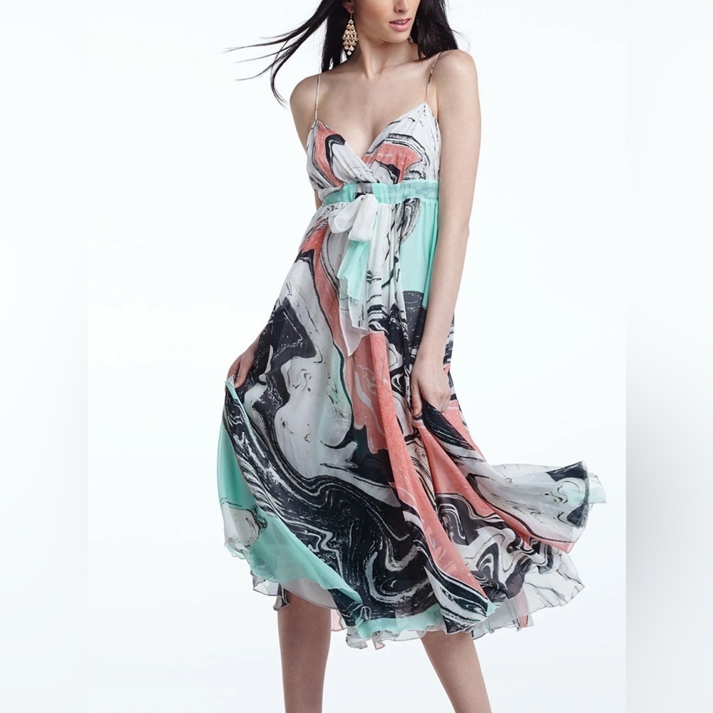 Diane Von Furstenberg Multicolor Midi Dress